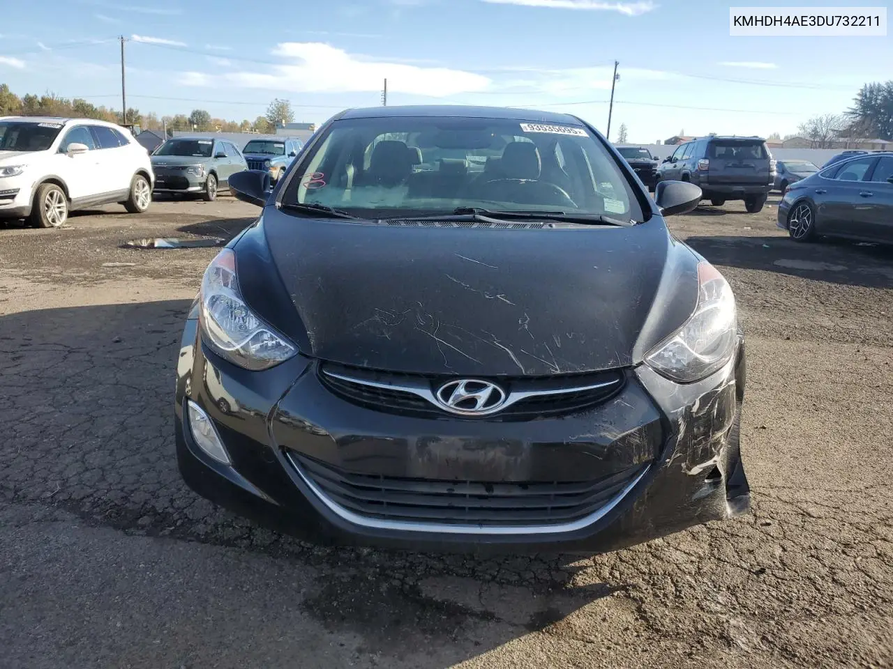 KMHDH4AE3DU732211 2013 Hyundai Elantra Gls