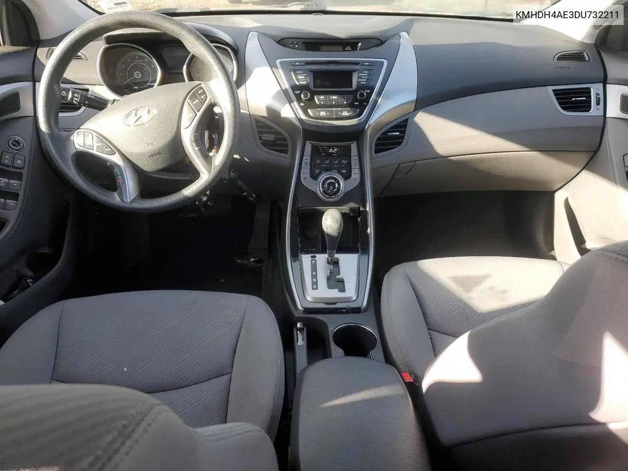 KMHDH4AE3DU732211 2013 Hyundai Elantra Gls