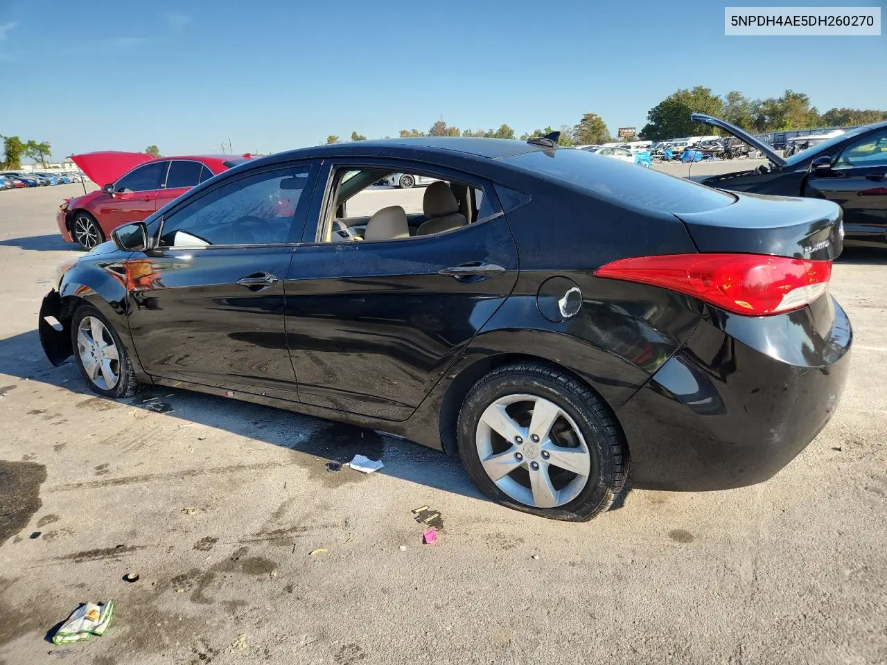 5NPDH4AE5DH260270 2013 Hyundai Elantra Gls