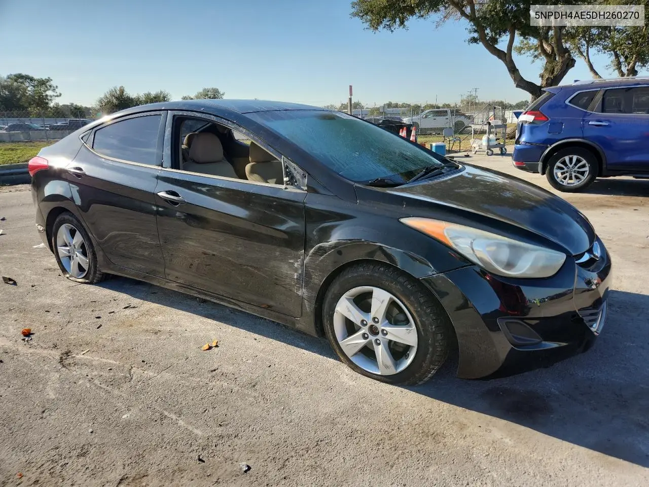 5NPDH4AE5DH260270 2013 Hyundai Elantra Gls