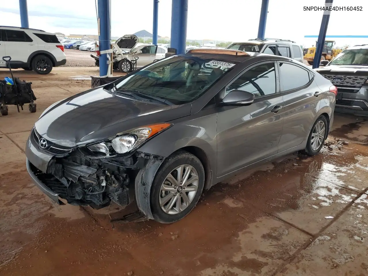 5NPDH4AE4DH160452 2013 Hyundai Elantra Gls