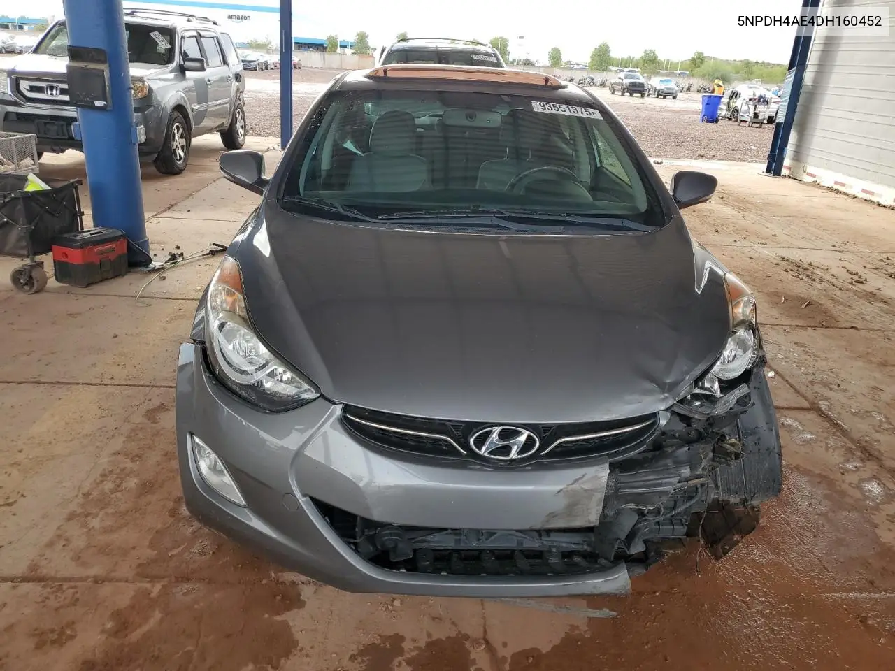 5NPDH4AE4DH160452 2013 Hyundai Elantra Gls