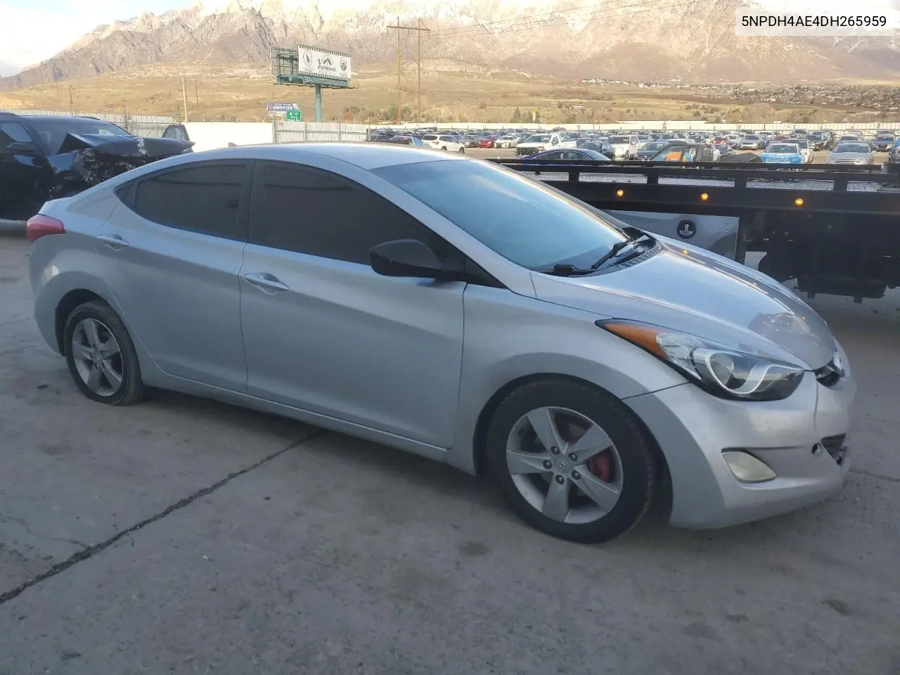 5NPDH4AE4DH265959 2013 Hyundai Elantra Gls