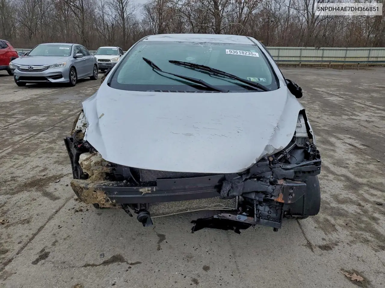 5NPDH4AE7DH366851 2013 Hyundai Elantra Gls