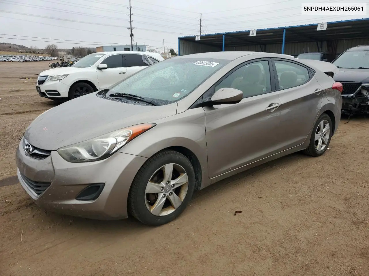 5NPDH4AEXDH265061 2013 Hyundai Elantra Gls