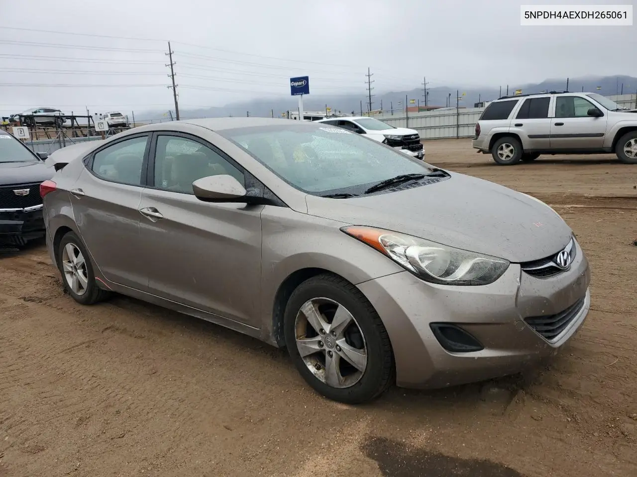 5NPDH4AEXDH265061 2013 Hyundai Elantra Gls