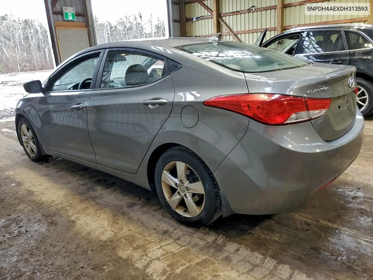 5NPDH4AEXDH313593 2013 Hyundai Elantra Gls