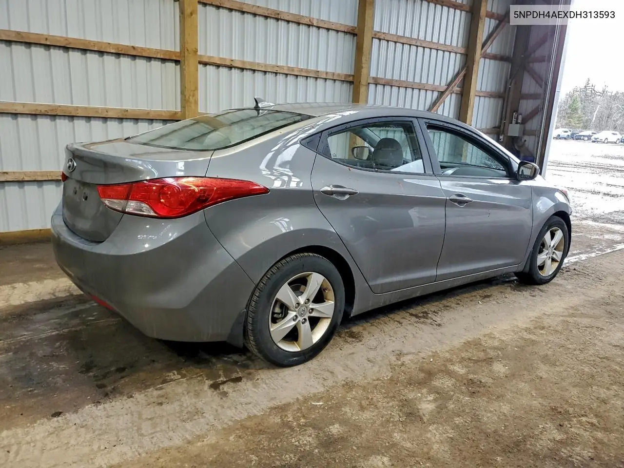 5NPDH4AEXDH313593 2013 Hyundai Elantra Gls