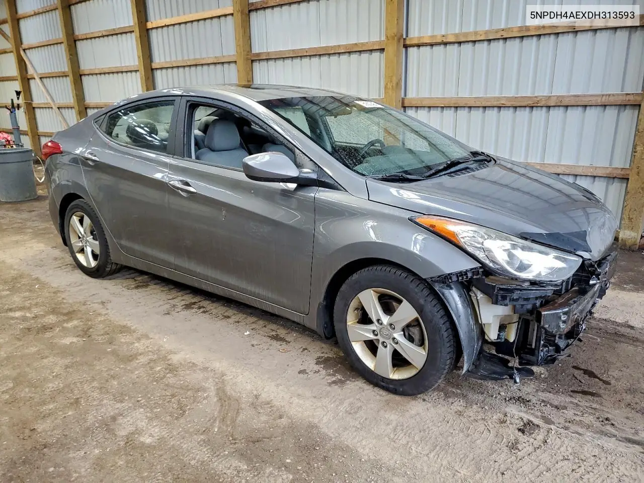5NPDH4AEXDH313593 2013 Hyundai Elantra Gls