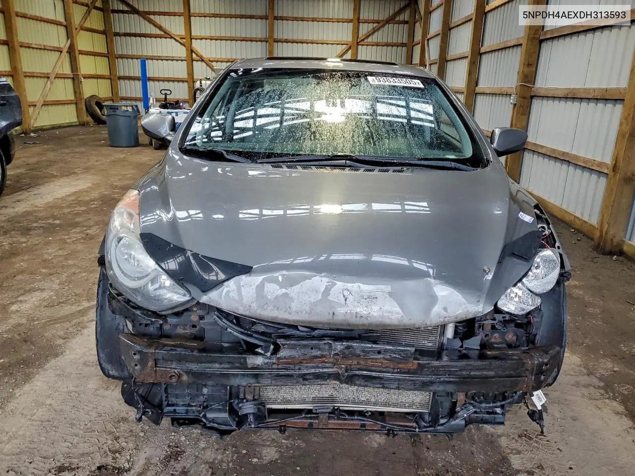 5NPDH4AEXDH313593 2013 Hyundai Elantra Gls