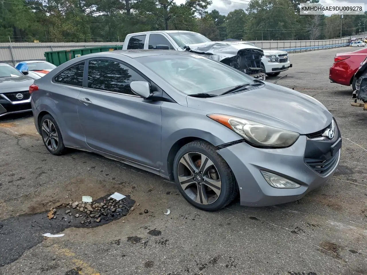 KMHDH6AE9DU009278 2013 Hyundai Elantra Coupe Gs