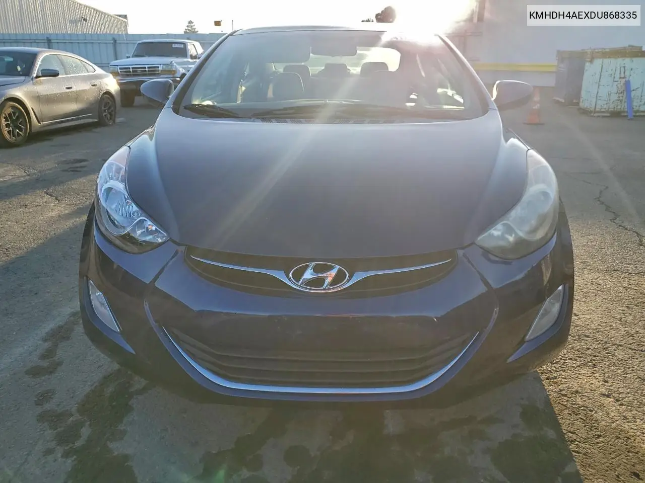 KMHDH4AEXDU868335 2013 Hyundai Elantra Gls