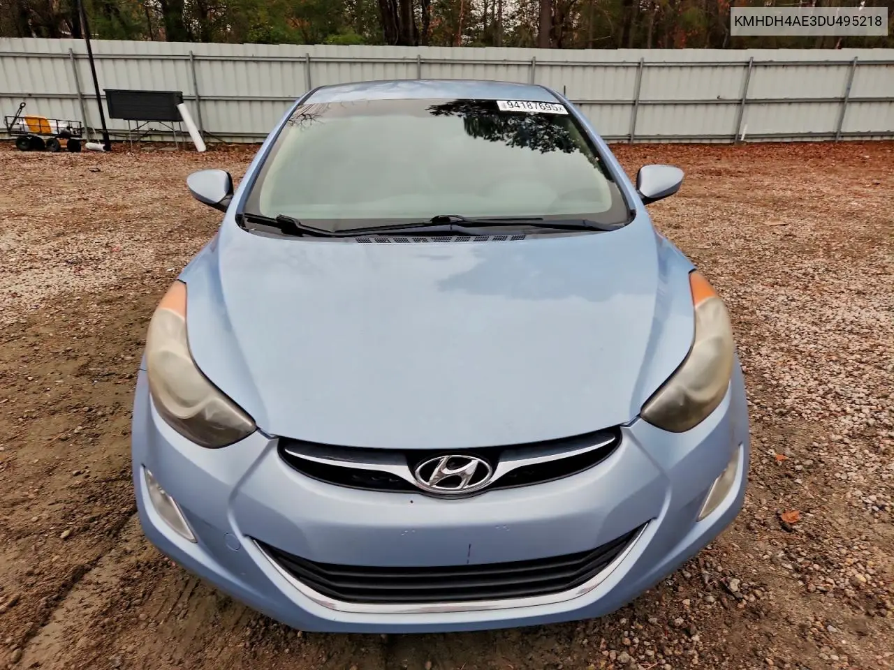 KMHDH4AE3DU495218 2013 Hyundai Elantra Gls