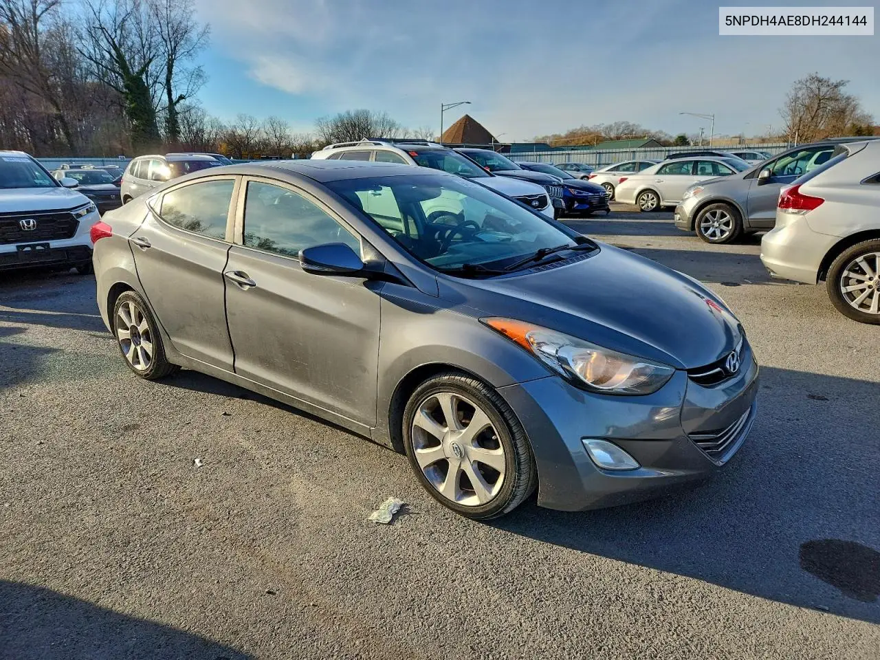 5NPDH4AE8DH244144 2013 Hyundai Elantra Gls