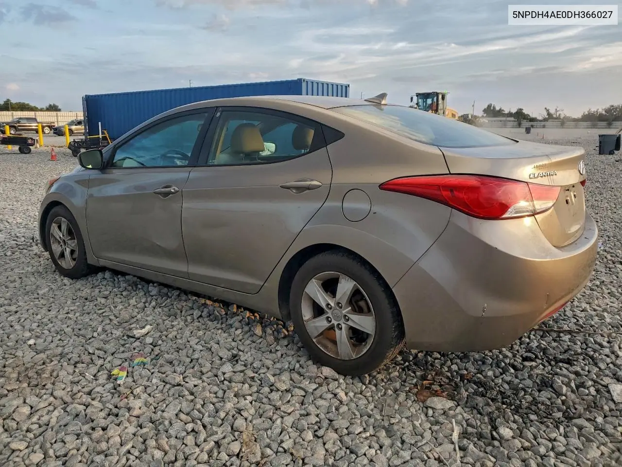 5NPDH4AE0DH366027 2013 Hyundai Elantra Gls