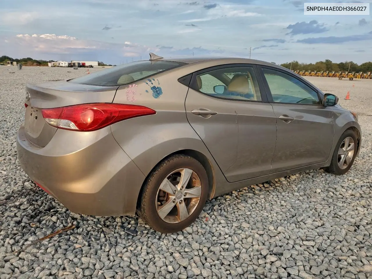 5NPDH4AE0DH366027 2013 Hyundai Elantra Gls
