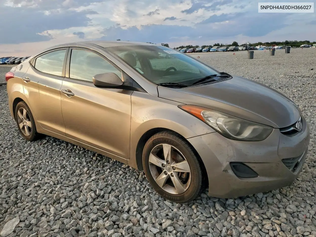 5NPDH4AE0DH366027 2013 Hyundai Elantra Gls