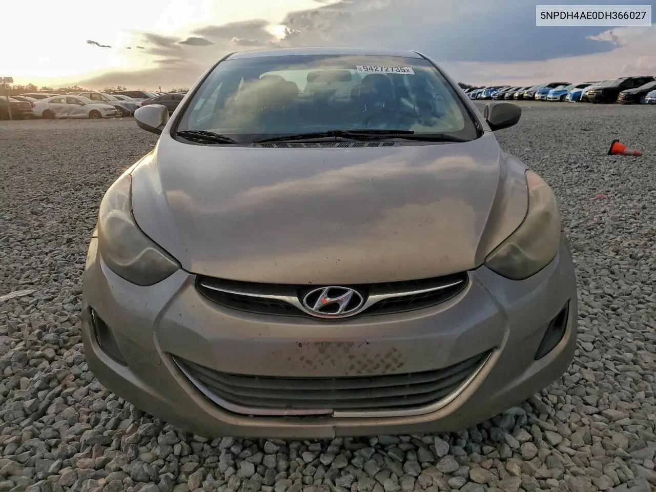 5NPDH4AE0DH366027 2013 Hyundai Elantra Gls