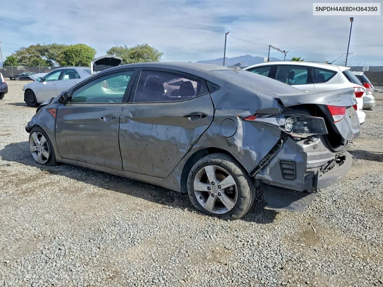 5NPDH4AE8DH364350 2013 Hyundai Elantra Gls