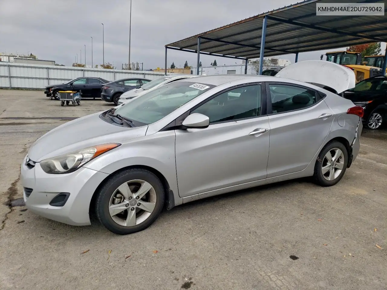 KMHDH4AE2DU729042 2013 Hyundai Elantra Gls