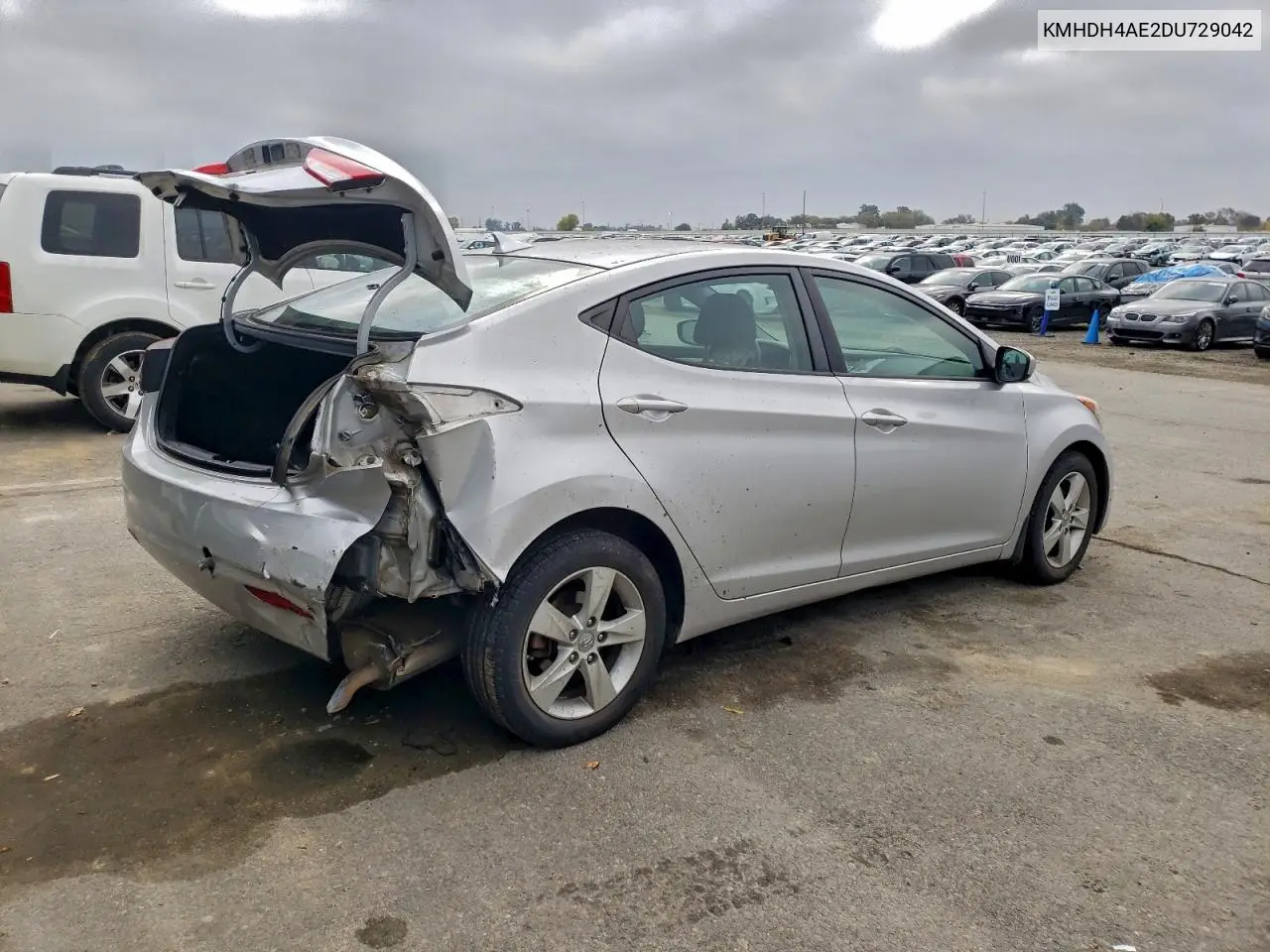 KMHDH4AE2DU729042 2013 Hyundai Elantra Gls