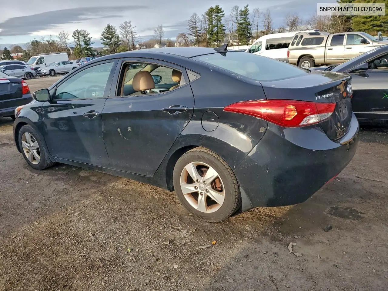 5NPDH4AE2DH378096 2013 Hyundai Elantra Gls