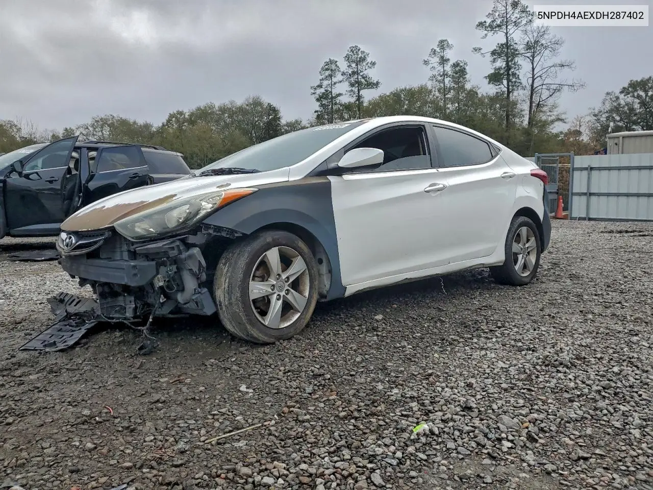 5NPDH4AEXDH287402 2013 Hyundai Elantra Gls