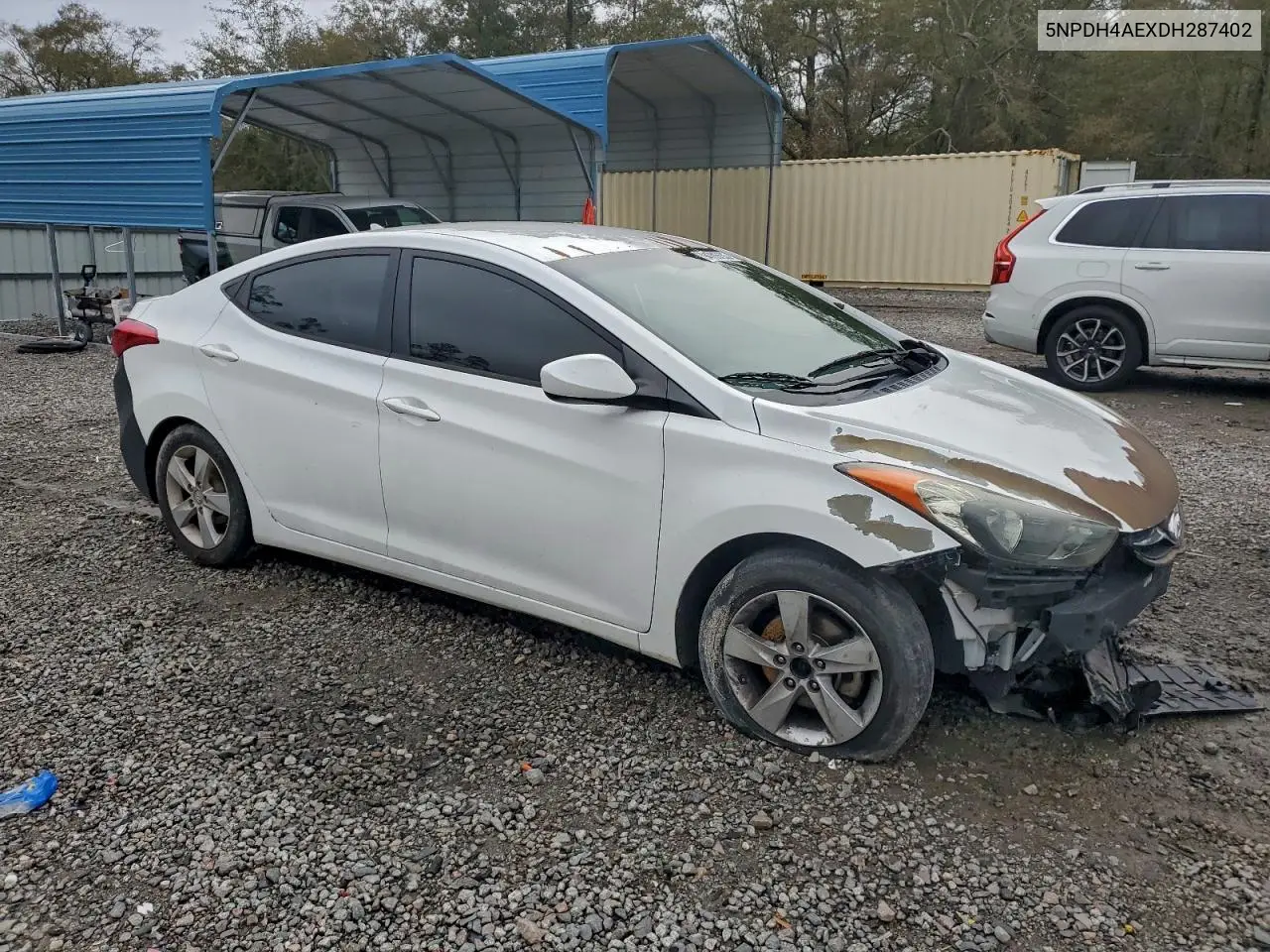 5NPDH4AEXDH287402 2013 Hyundai Elantra Gls