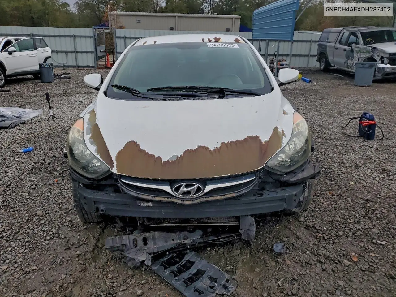 5NPDH4AEXDH287402 2013 Hyundai Elantra Gls