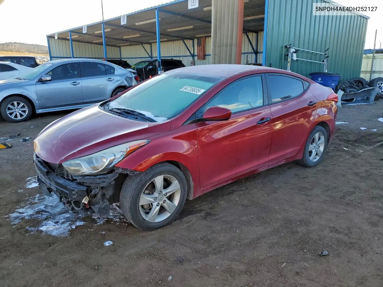 5NPDH4AE4DH252127 2013 Hyundai Elantra Gls