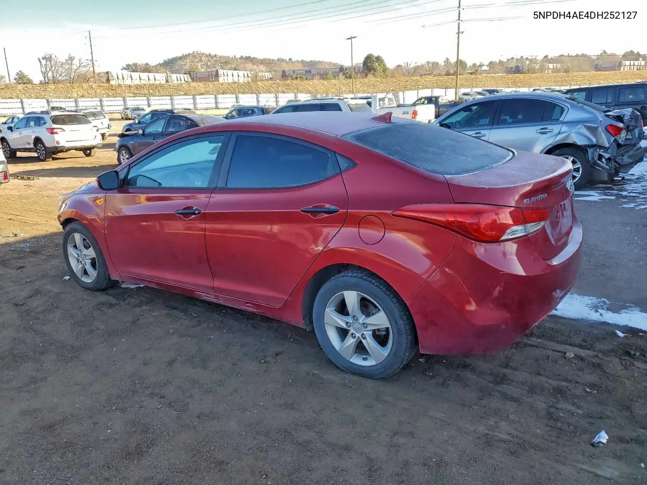 5NPDH4AE4DH252127 2013 Hyundai Elantra Gls