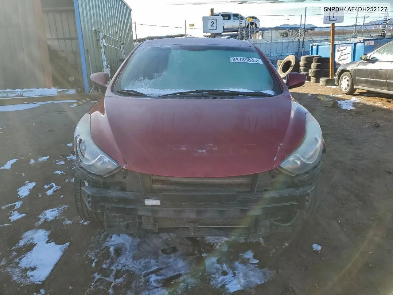 5NPDH4AE4DH252127 2013 Hyundai Elantra Gls
