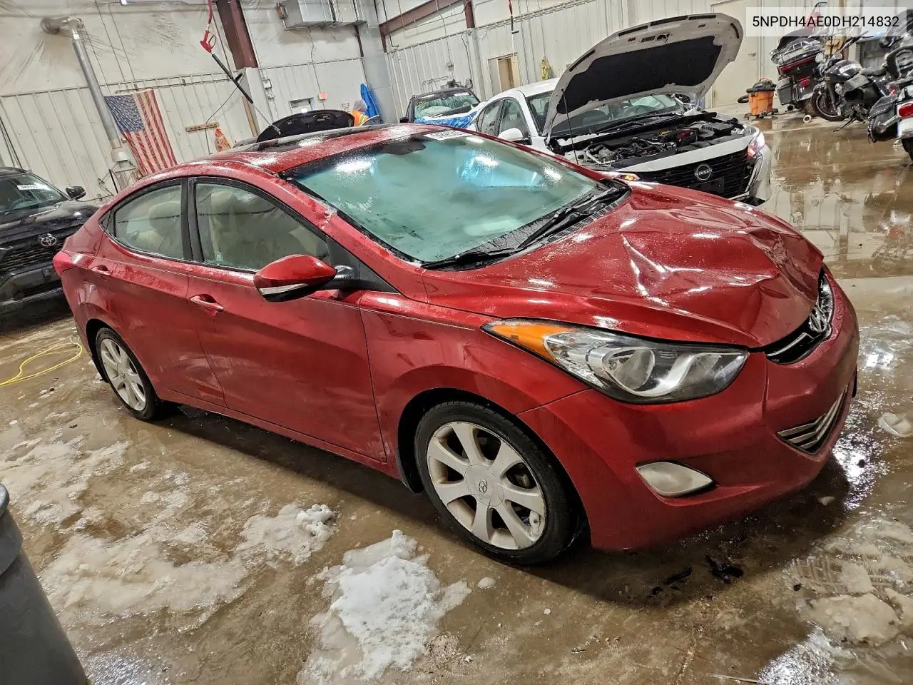5NPDH4AE0DH214832 2013 Hyundai Elantra Gls