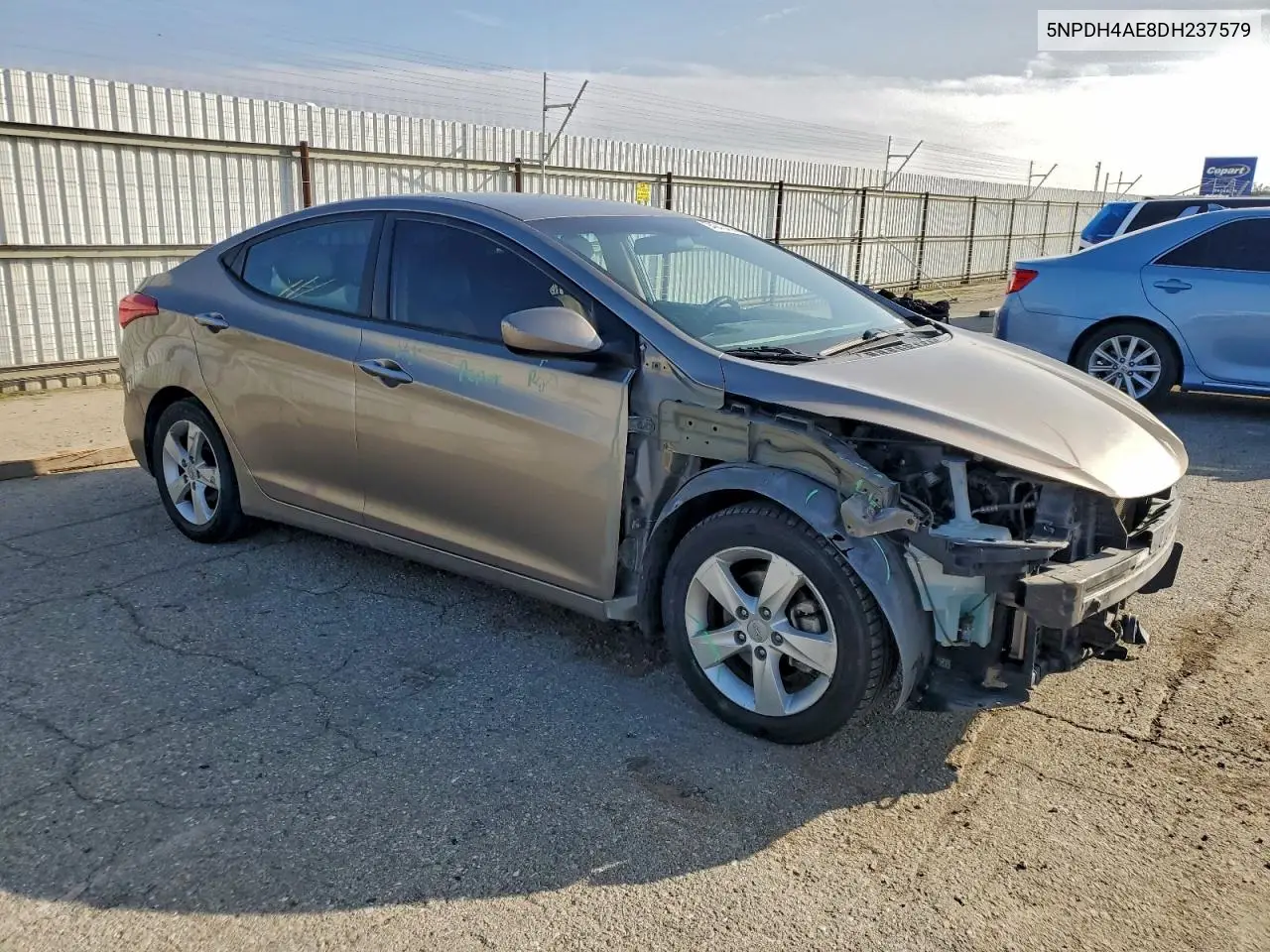 5NPDH4AE8DH237579 2013 Hyundai Elantra Gls