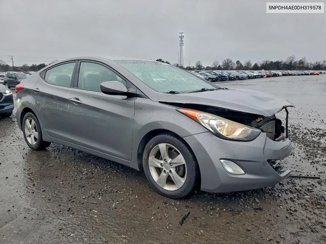 5NPDH4AE0DH319578 2013 Hyundai Elantra Gls