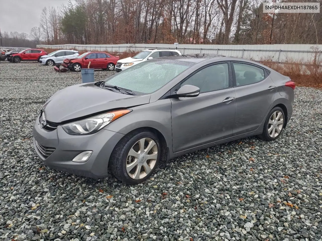 5NPDH4AEXDH187865 2013 Hyundai Elantra Gls