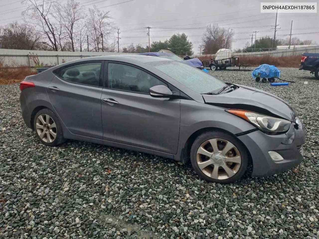 5NPDH4AEXDH187865 2013 Hyundai Elantra Gls