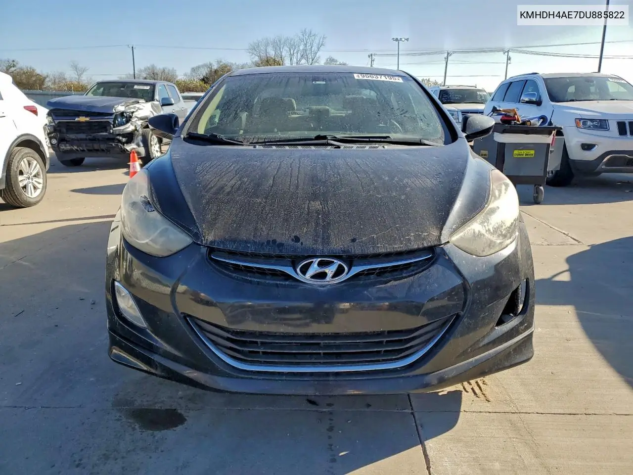 KMHDH4AE7DU885822 2013 Hyundai Elantra Gls