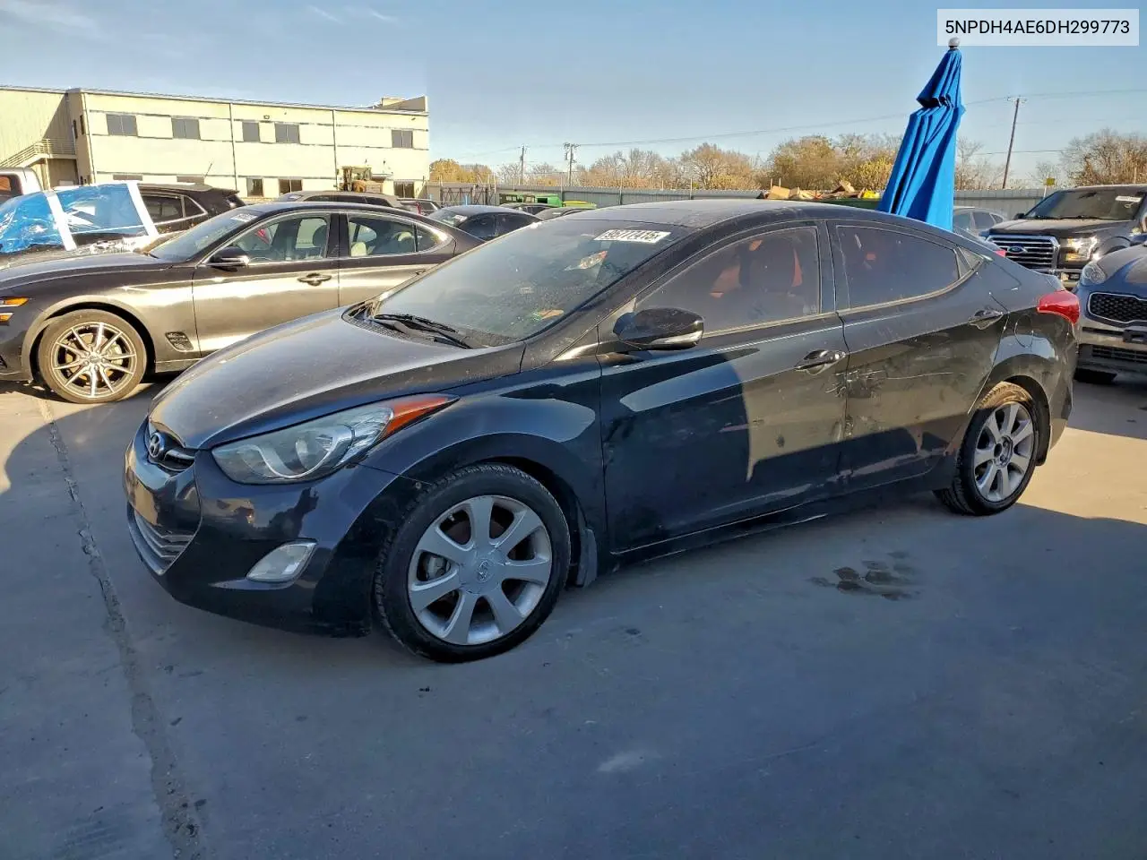 5NPDH4AE6DH299773 2013 Hyundai Elantra Gls
