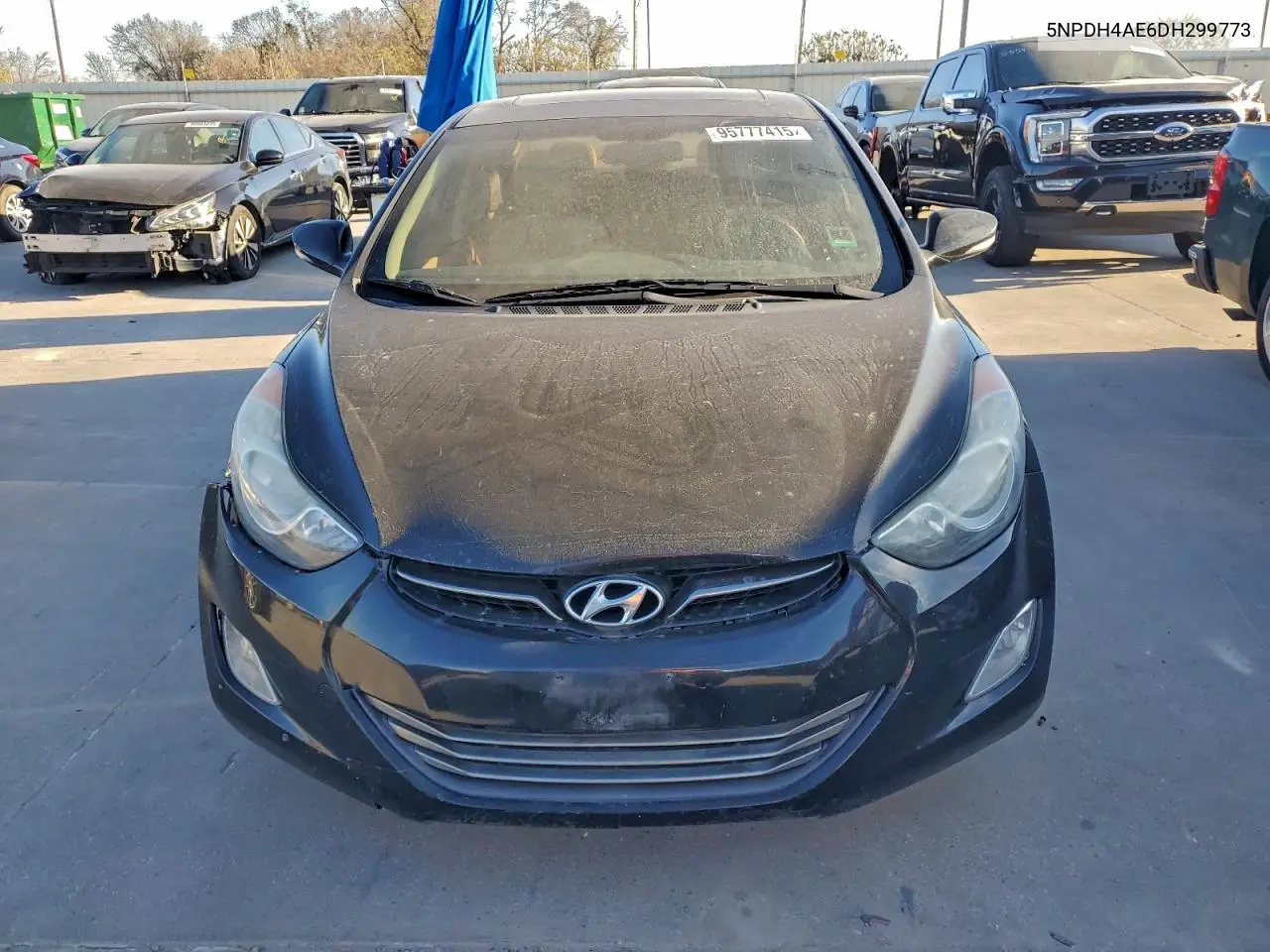 5NPDH4AE6DH299773 2013 Hyundai Elantra Gls