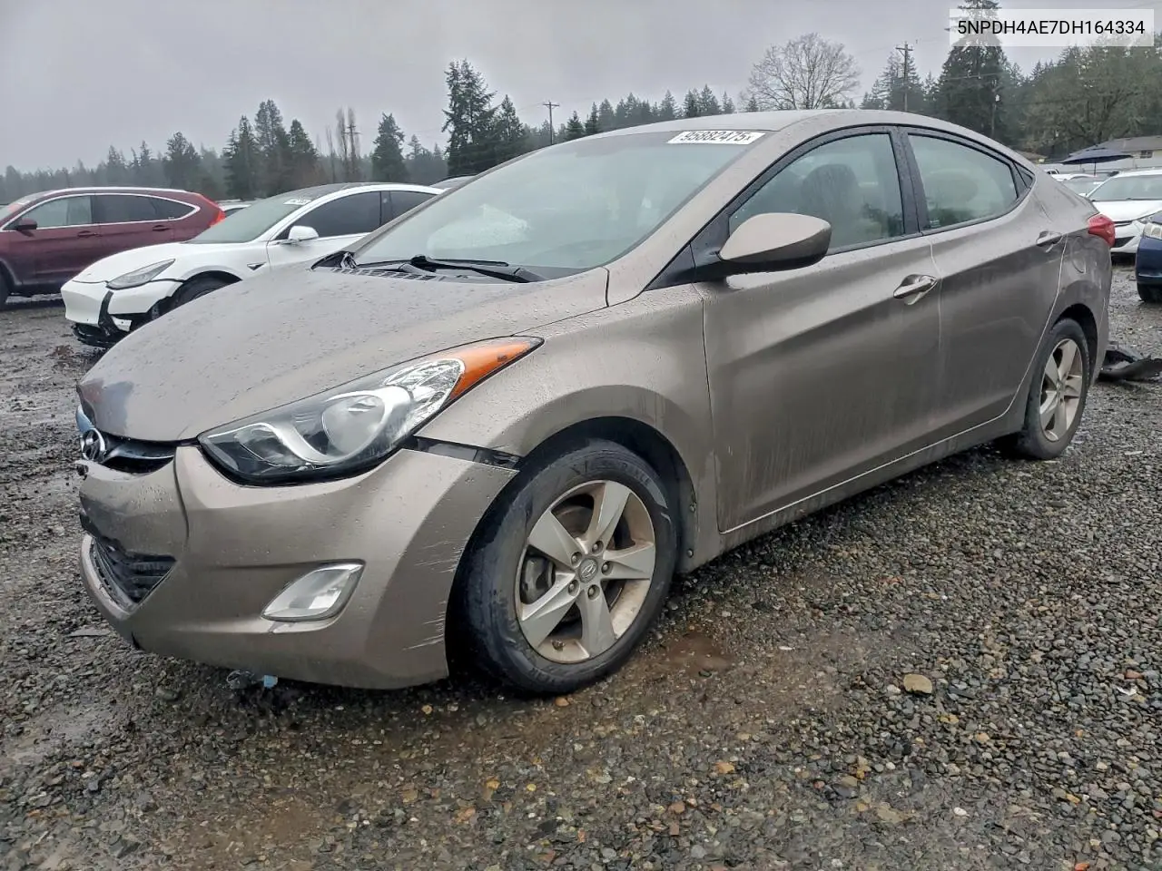5NPDH4AE7DH164334 2013 Hyundai Elantra Gls