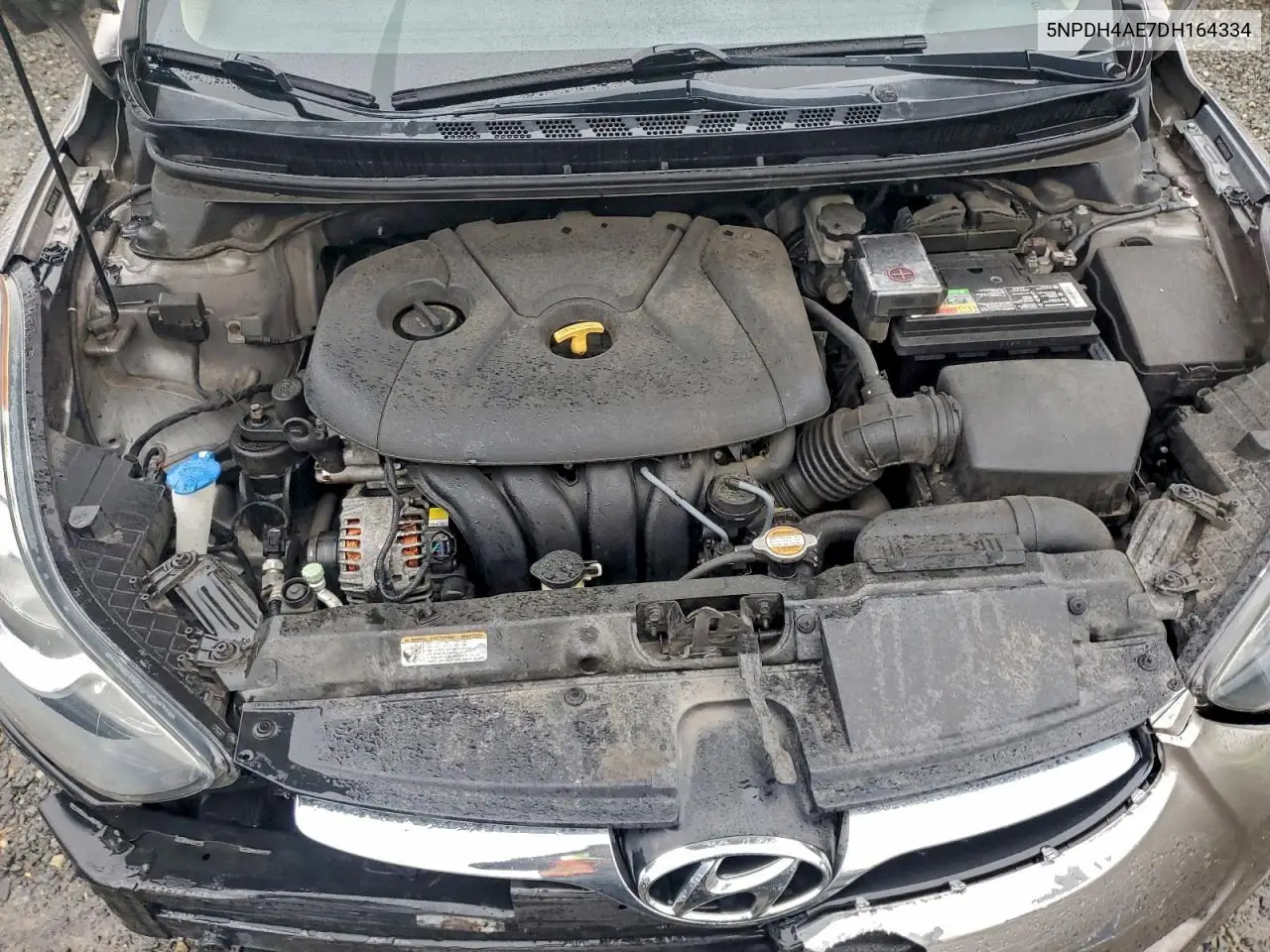 5NPDH4AE7DH164334 2013 Hyundai Elantra Gls