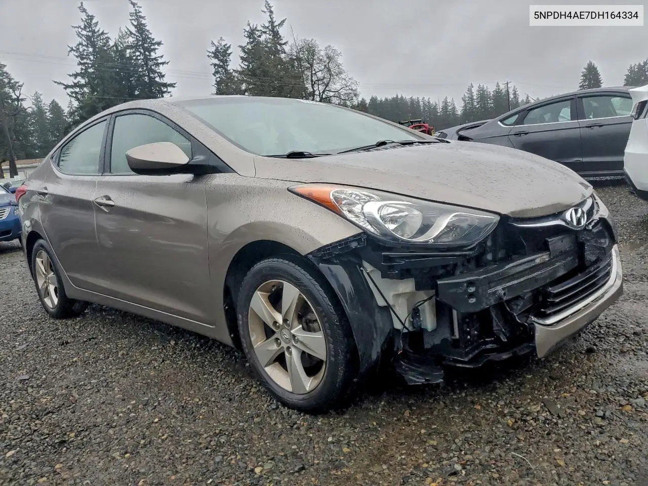 5NPDH4AE7DH164334 2013 Hyundai Elantra Gls