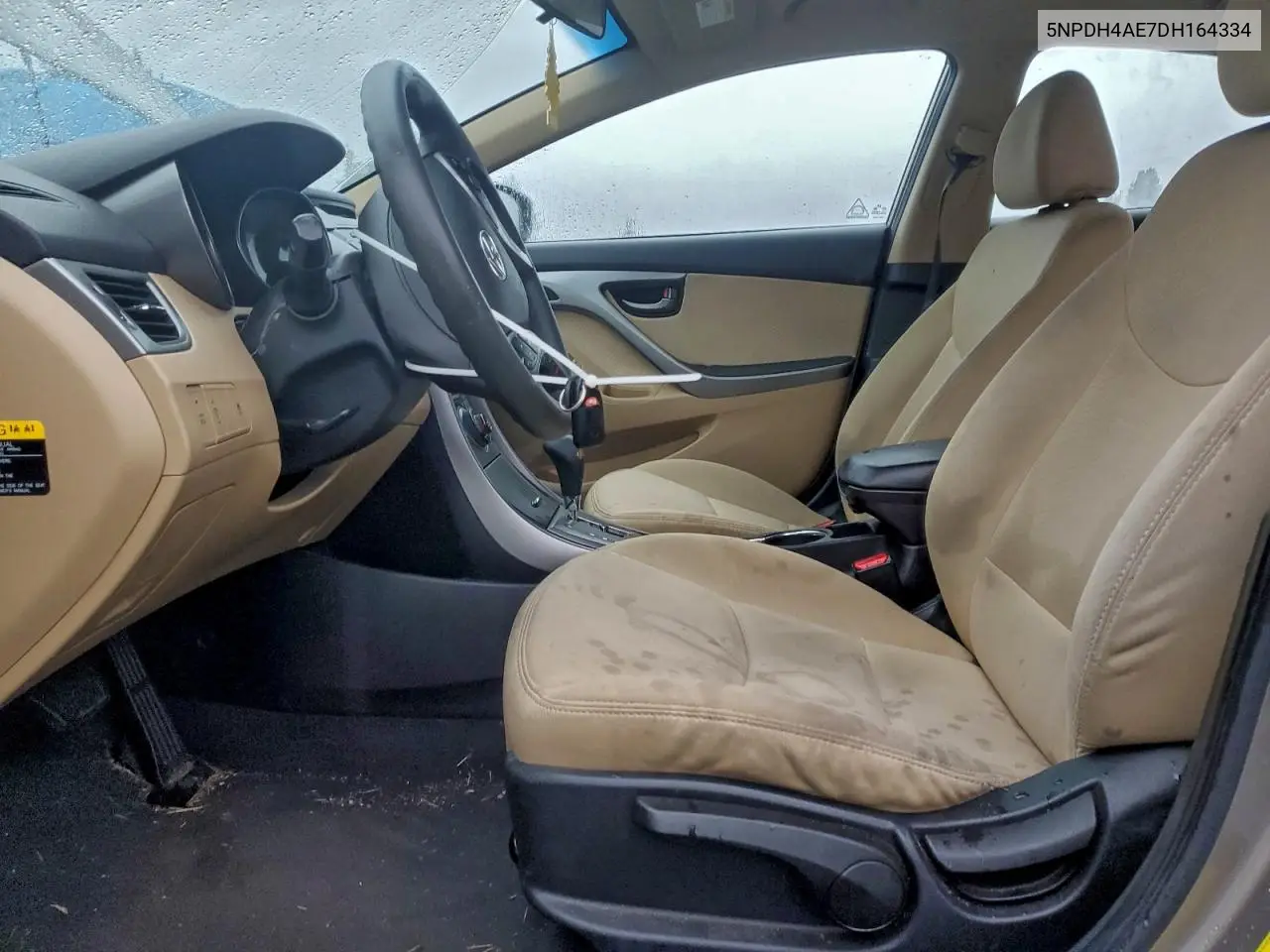 5NPDH4AE7DH164334 2013 Hyundai Elantra Gls