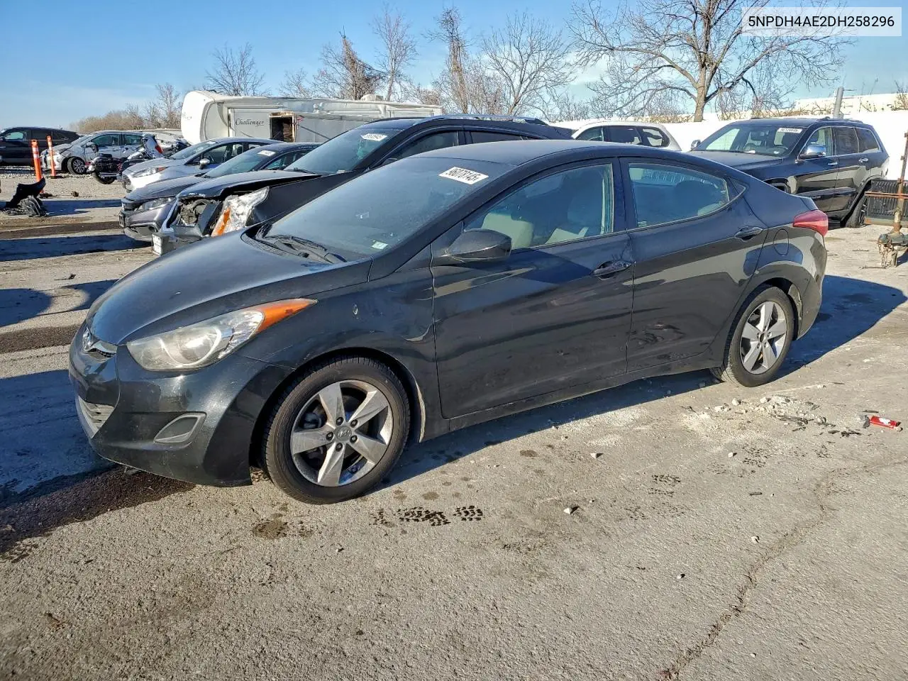 5NPDH4AE2DH258296 2013 Hyundai Elantra Gls