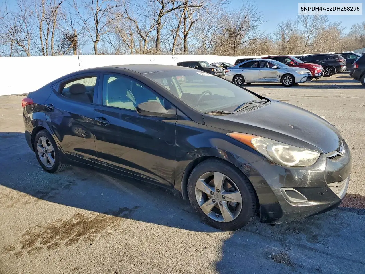 5NPDH4AE2DH258296 2013 Hyundai Elantra Gls