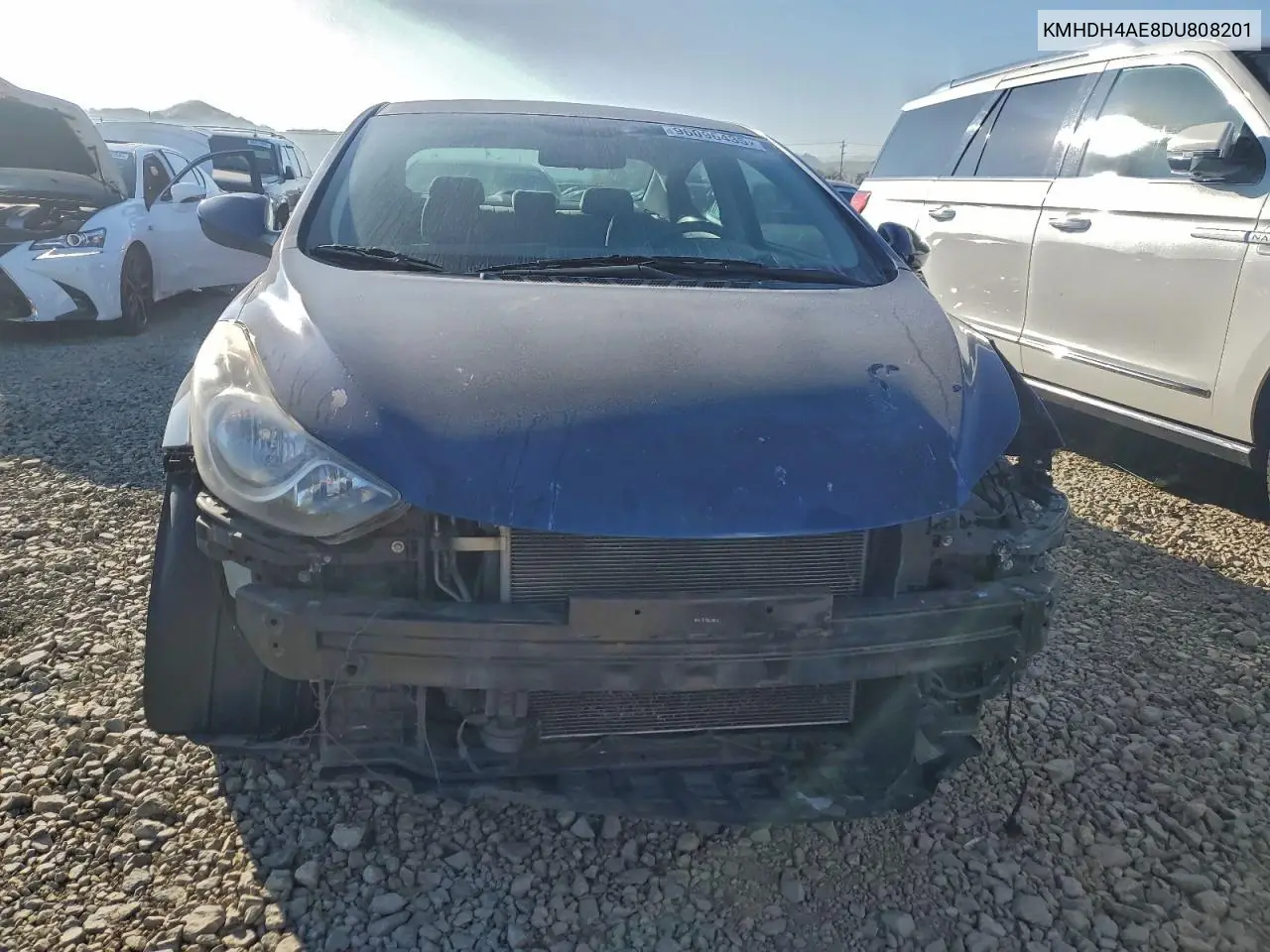KMHDH4AE8DU808201 2013 Hyundai Elantra Gls