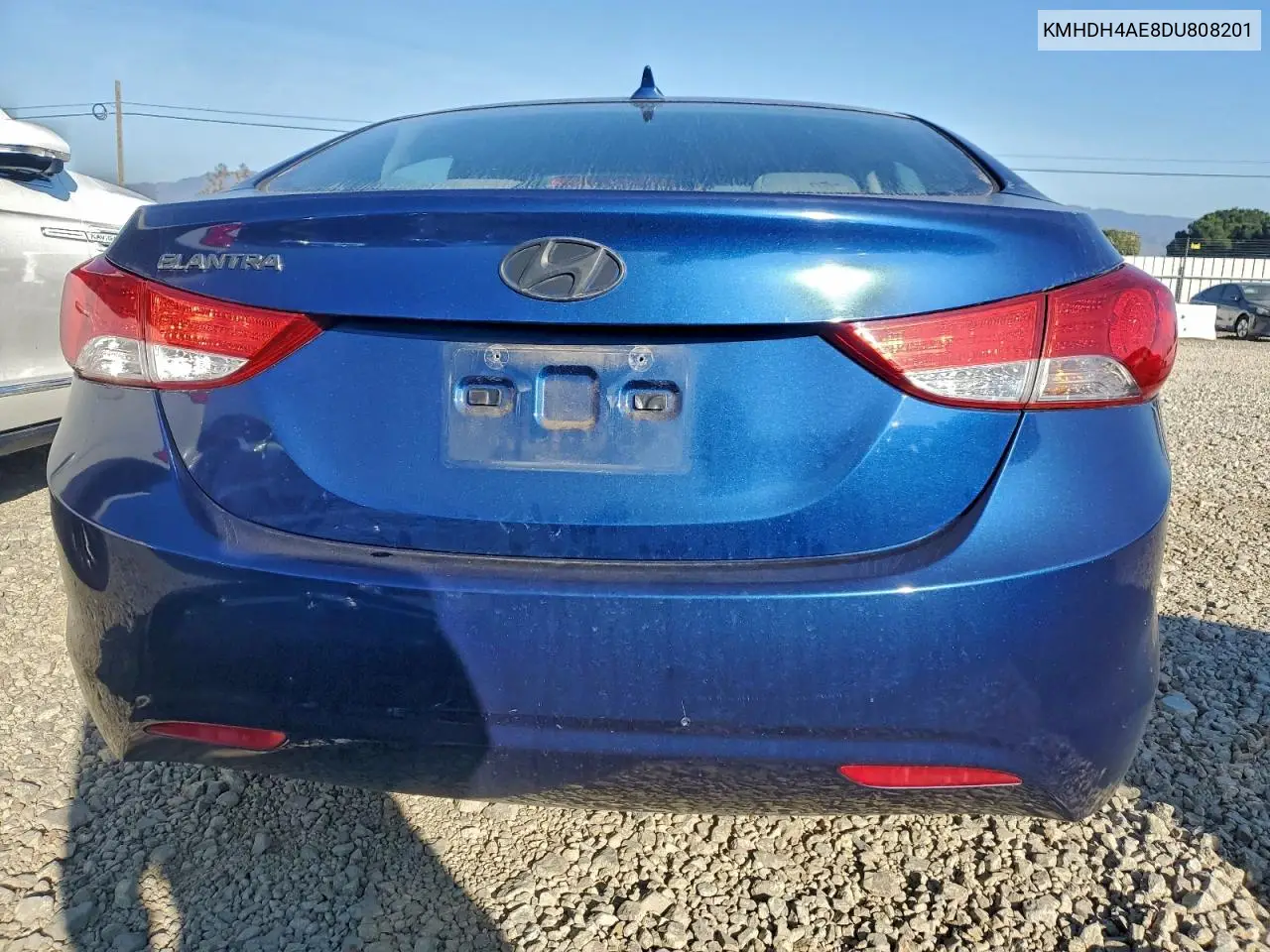 KMHDH4AE8DU808201 2013 Hyundai Elantra Gls