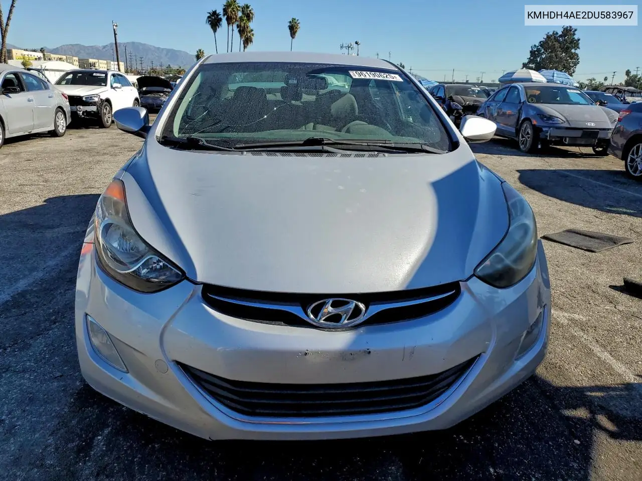 KMHDH4AE2DU583967 2013 Hyundai Elantra Gls