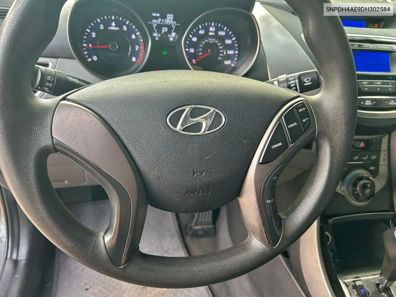 5NPDH4AE9DH302584 2013 Hyundai Elantra Gls